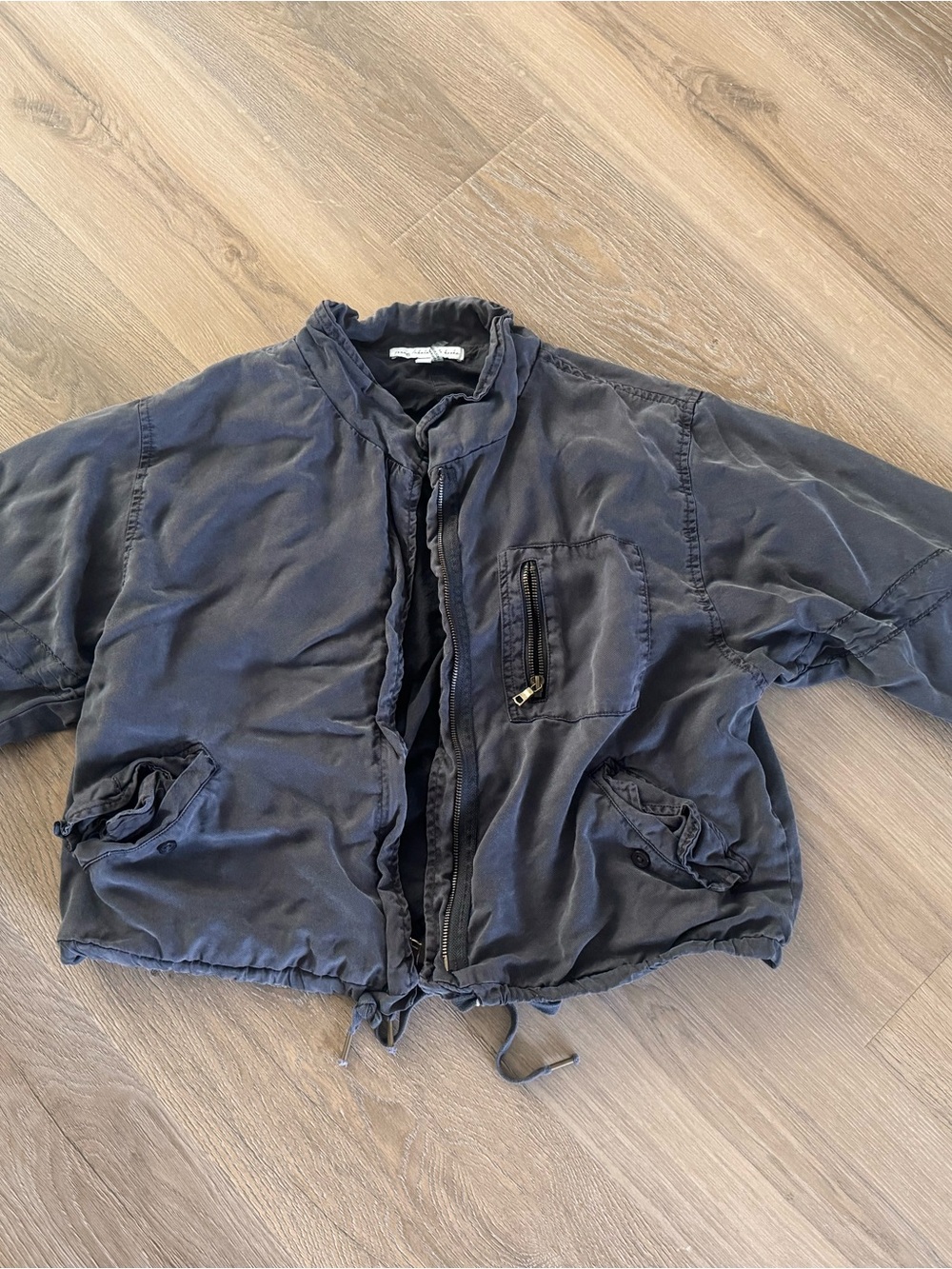 Young Fabulous & Broke Navy Bomber Jacket